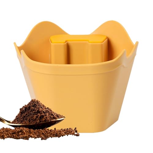 Almacenamiento de polvo de café en caja de café expreso con base estable 2