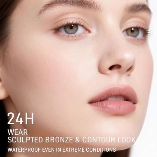 Image of Baked Correcting Pwoder Foundation Makeup, Highlighter Hybrid - Natural Finish, Waterproof Long Lasting, Demi-Matte Natural Finish, Talc-Free, Vegan, 06#