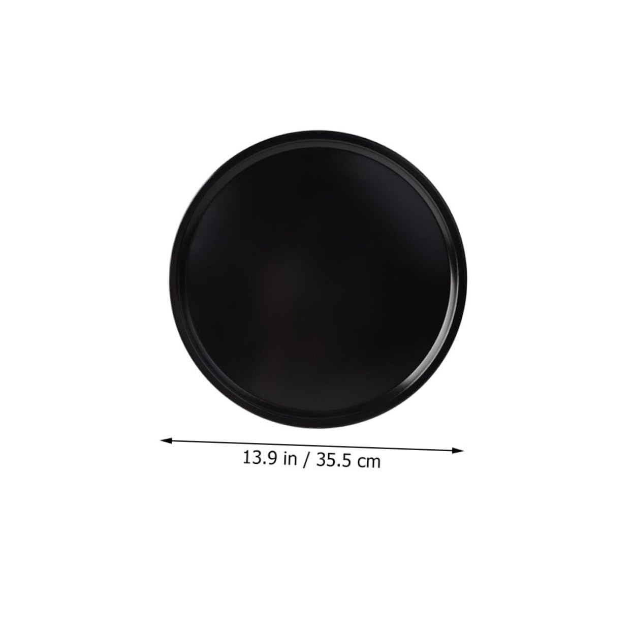 OKUMEYR Nonstick Round Pizza Baking Tray Kitchen Pizza Plate for Oven Microwave Baking Pan Seafood Vegetables Essential Bakeware for Home Restaurant Use