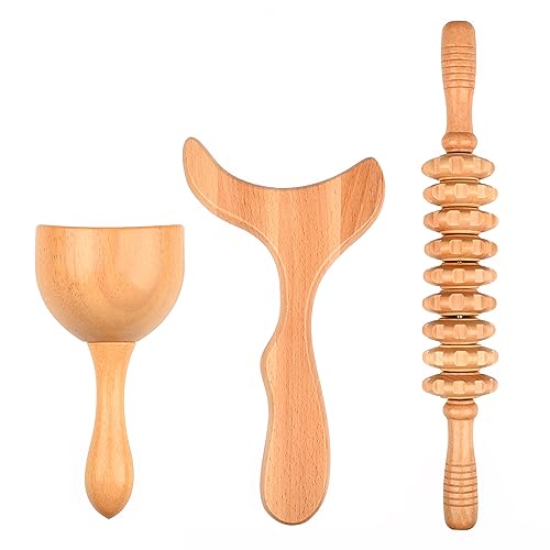 Outils de massage en bois pour soulager le stress et masser le dos