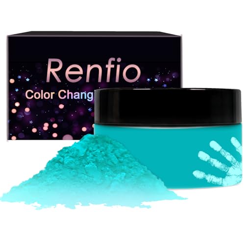 Renfio Thermochromic Powder Lake Blue to Colorless