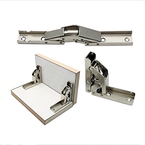 Charnière étagère pliable à double blocage pour support de table robuste