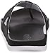 adidas Performance Women's Adilette SC+ Thong W Sandal, Black/White/Metallic Silver, 9 M US