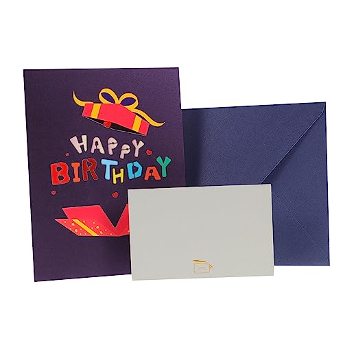 SEWACC Cartão Pop-Up De Aniversário Cartões De Aniversário Para Namorado O Escritório Cartões De Ani