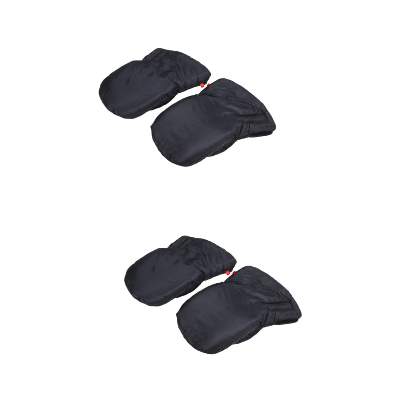 TOYANDONA 2stücke Outdoor Winter Handschuhe Für Kinderwagen Winddicht Und Anti-frost-funktion Schwarz Für Eltern Und Hausmeister Für Kalte Tage Und Windige Bedingungen