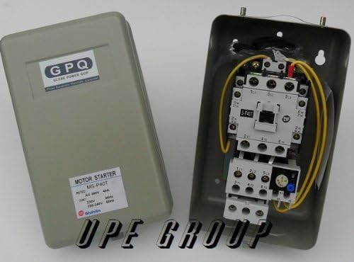 New Magnetic Motor Starter Control for electric motor 7.5hp 1ph 230V 40 amp