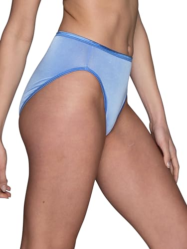 Image of Vanity Fair Women's Illumination Hi Cut Panties, Silky Stretch & Satin Trim