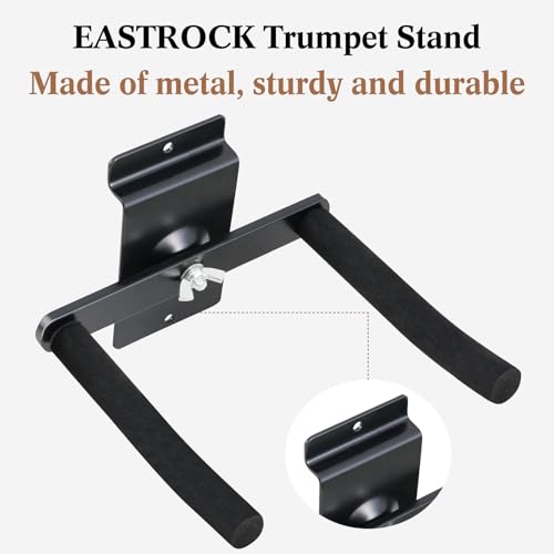 image for EASTROCK Trumpet Stand Instrument Hanger Wall Mounted Instrument Wall 