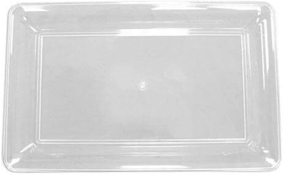 Kotobuki Rectangular Gloss Orange Lacquer Serving Tray, 18"3/4", Orange Serving Trays