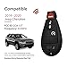 Car Key Fob Remote Keyless Entry Control GQ4-53T 433MHz 4 Button Replacement for 2014 2015 2016 2017 2018 2019 2020 Jeep Cherokee