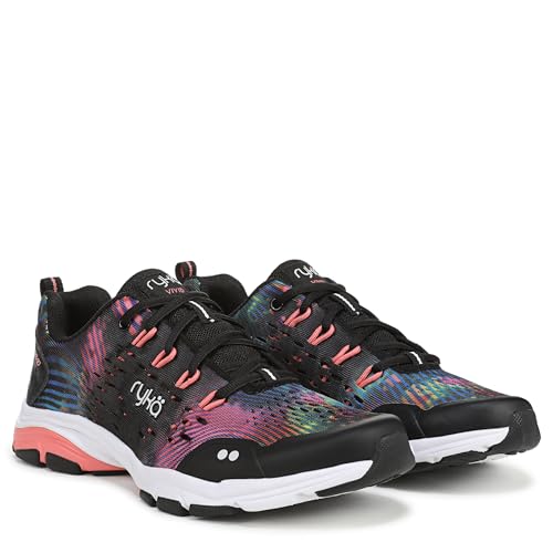 Zapatillas Ryka Women's Vida RZX Oxford de mujer, color Black Tie Dye, talla 8 7