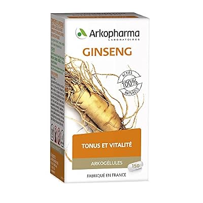 Arkopharma arkogélules ginseng bio 150 gélules