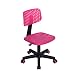 GreenForest Kids Desk Chair, Height Adjustable Swivel Children Computer Chair Ergonomic Student Study Desk Chair, Hollow Star Pink