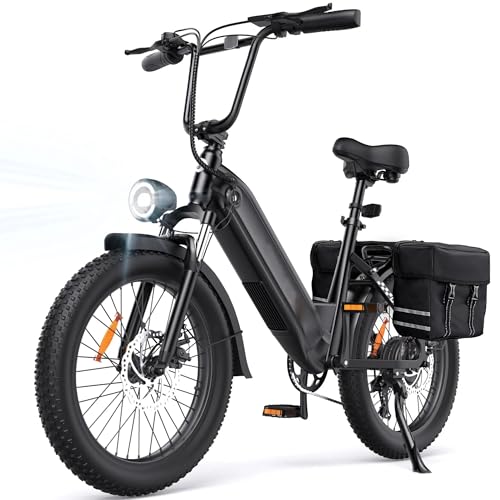 Flydone Electric Bike for Adults,1000W Peak Motor...