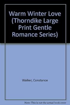 Paperback Warm Winter Love [Large Print] Book