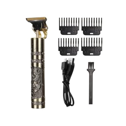 Máquina de cortar Cabelo/ Barbeador Profisssional T9 Dragão USB