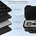 BliFulde Heavy Duty Waterproof Plastic Case for Garmin Xero C1 Pro Chronograph - Custom EVA with Velvet Interior for Double Protection, Portable and Lightweight Design (Case Only) (Gray)