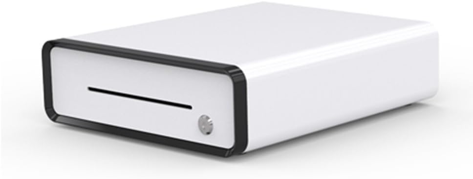 Beelta 13" POS Cash Register Drawer with Removable Tray,RJ11/RJ12 Cable,DC24V,White,BX1316W : Office Products