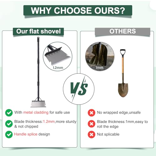Gingull GARDEN CLEANING SHOVEL Snow Shovel, Ice Scraper thumb #4