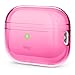 Produktbild elago Clear Case Hülle Kompatibel mit Apple AirPods Pro 2. Generation - Schutzhülle, Stoßfest, Inklusive Gel-Tape, Kabelloses Aufladen, Reduziert Vergilbung (Neon Heiße Rosa)