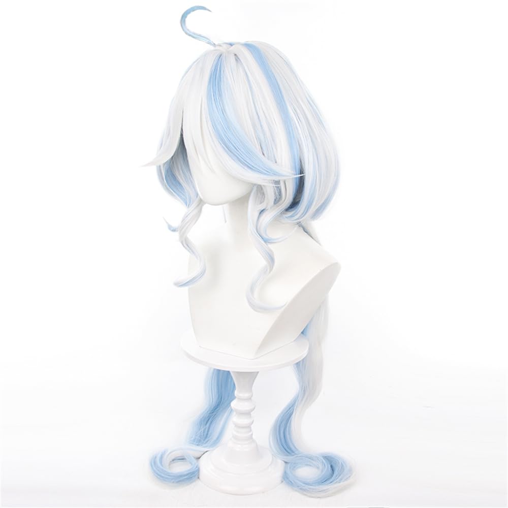 Amazon.co.jp: Akixen 原神 フリーナ ウィッグ コスプレ アニメ ヘア