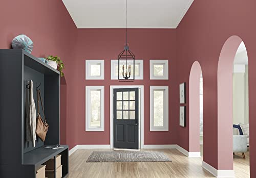 Kilz Tribute Paint & Primer, Interior, Color Sample, Haute Red, 8 Ounces #TOP3