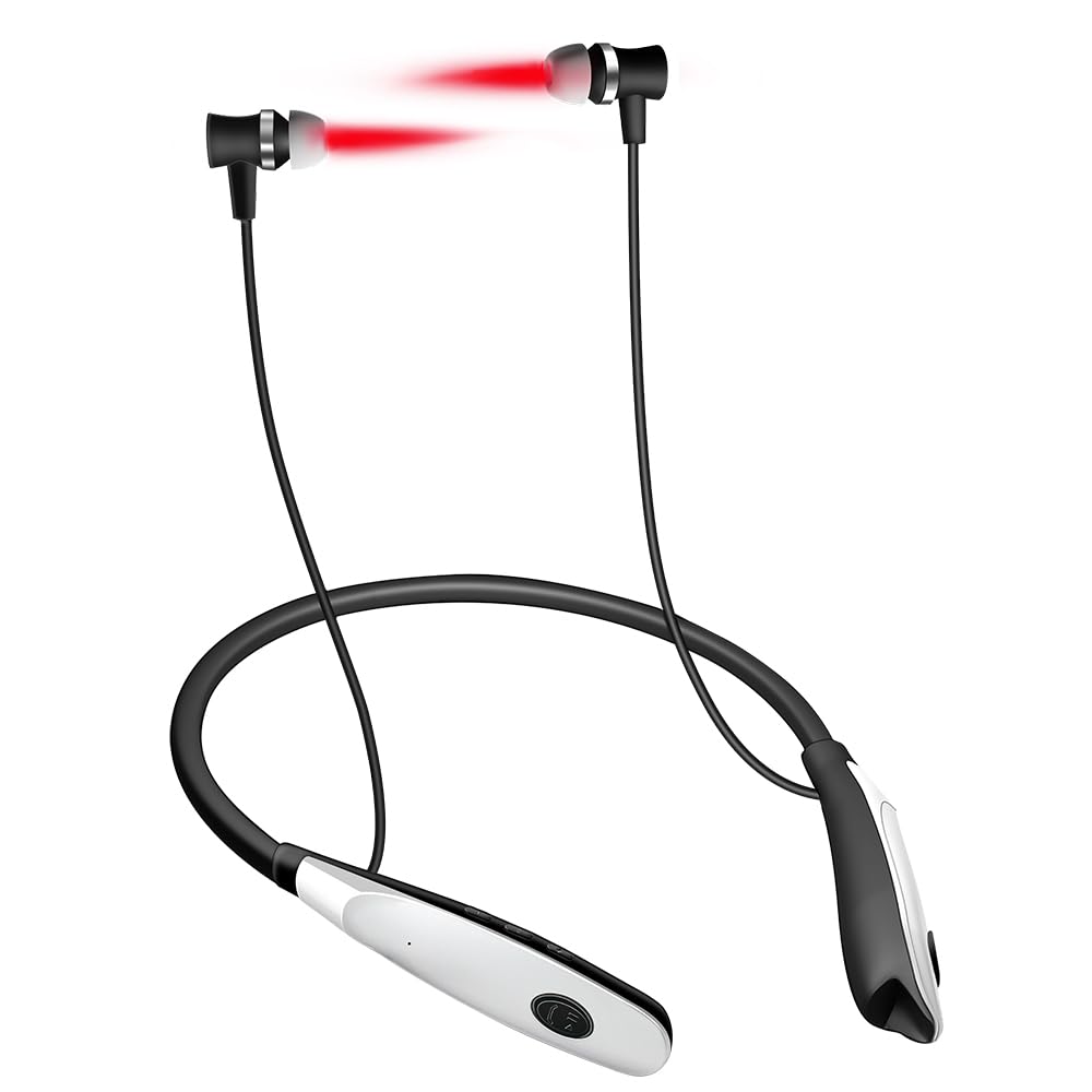 Photo 1 of Red Light Therapy for Ears and Nose Red 2-in-1 Red Light Therapy Portable Light Weight Soothing Device with Neck Hanging Design Auto Timer,Rechargeable
