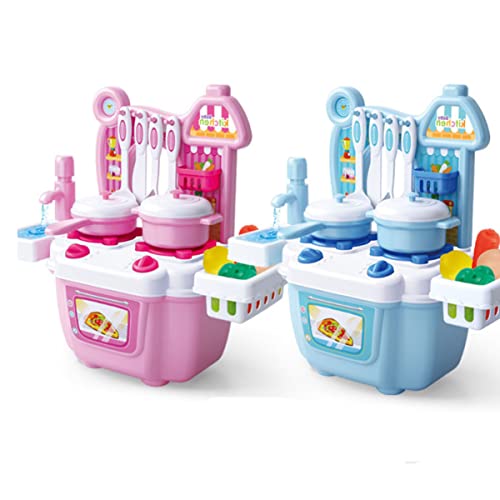 Toyvian 40 Stück Mini- Küche Mini- Küche Spielset Spielküche Spielzeug Mini- Küche Spielzeug Spielset Lustiges Spiel – Bild 7