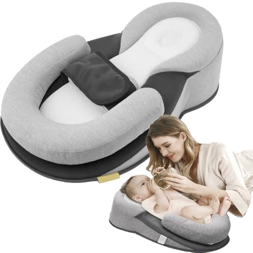 Image of JUZHONE 2025 The Ultimate Baby Bed, No Milk Spillage Or Choking, Baby Bed, Comfortable Support Angle