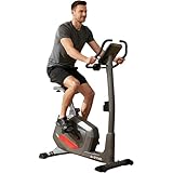 AsVIVA H22 Heimtrainer Ergometer – Fitnessbike für Zuhause, Fahrradtrainer für Indoor Ausdauertraining | Grau