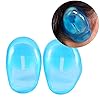 Kapper oorbescherming, 2 stuks Blue Ear Cover Shield anti-vlek kunststof bescherming beschermt oorbeschermers tegen…