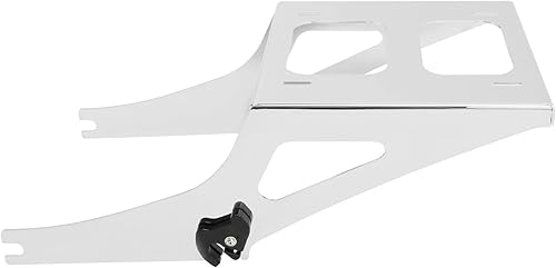 Miniatura 6 de TCT-MOTORPARTS Chrome Pack Rack de montaje para maletero Harley Tour Pak Fat Boy Fatboy Lo FLSTF FLSTFB Firefighter SE FLSTF EFI FLSTFI 2008-2017