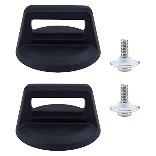 Pastlla 2pcs Pot Lid Top Replacement Knob Pan Lid Holding Handles Black