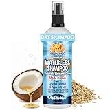 Bodhi Dog Waterless Shampoo - Natural Dry Shampoo for Dogs & Cats - Neutralizes Pet Odor - No Rinse Required - Made of Natural Extracts - Safe for Sensitive Skin - Oatmeal & Apple (8 Fl Oz)