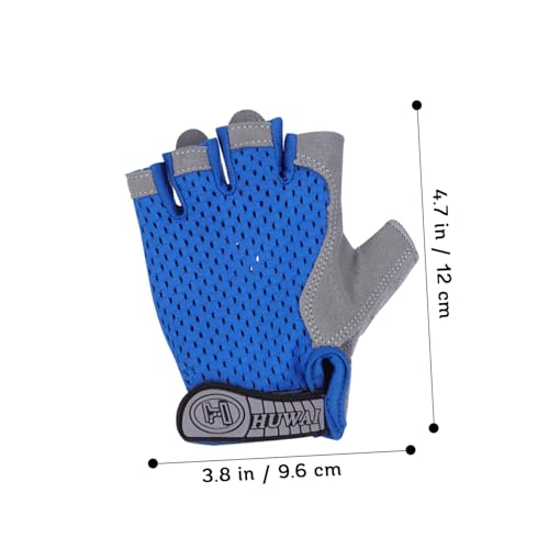 CALLARON 1 Par De Luvas Infantis Luvas De Fitness Compactas Luvas De Ciclismo Luvas Esportivas Sem D