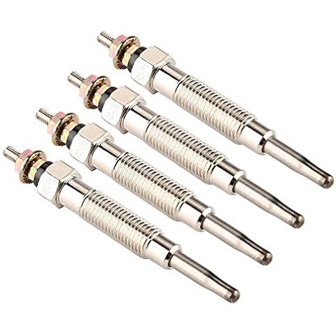 Diesel Heater Glow Plugs, 4pcs Diesel Heater Glow Plugs for PAJERO SHOGUN 1994-1999 2.8 TD Cover