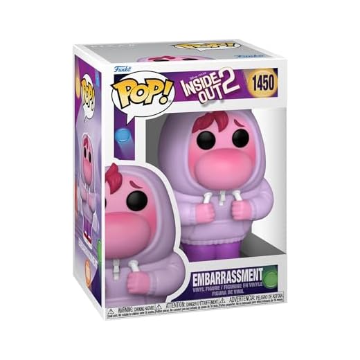 Funko Pop! Disney: Inside out 2- Embarrassment - Figura de Vinilo Coleccionable - Idea de Regalo- Mercancia Oficial - Juguetes para Niños y Adultos - Movies Fans - Muñeco para Coleccionistas