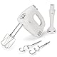 Clatronic® Handmixer | Hand- und Stab- Mixer in Einem | Handrührgerät mit kraftvollem 300 Watt-Motor | Rührgerät mit 5 Geschwindigkeitsstufen | Turbostufe & Auswurftaste | HM 3524