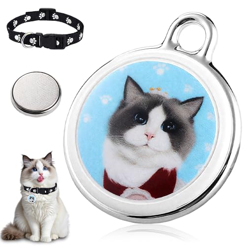 Batteria a lunga durata: il localizzatore GPS per cani e gatti è impermeabile (IP65) e dotato di una batteria CR2032 integrata, che garantisce una lunga durata ed elimina la necessità di frequenti sostituzioni della batteria. Il localizzatore per animali domestici è dotato di collare, quindi non è necessario acquistarlo separatamente, ed è adatto alla maggior parte delle taglie di cani e gatti