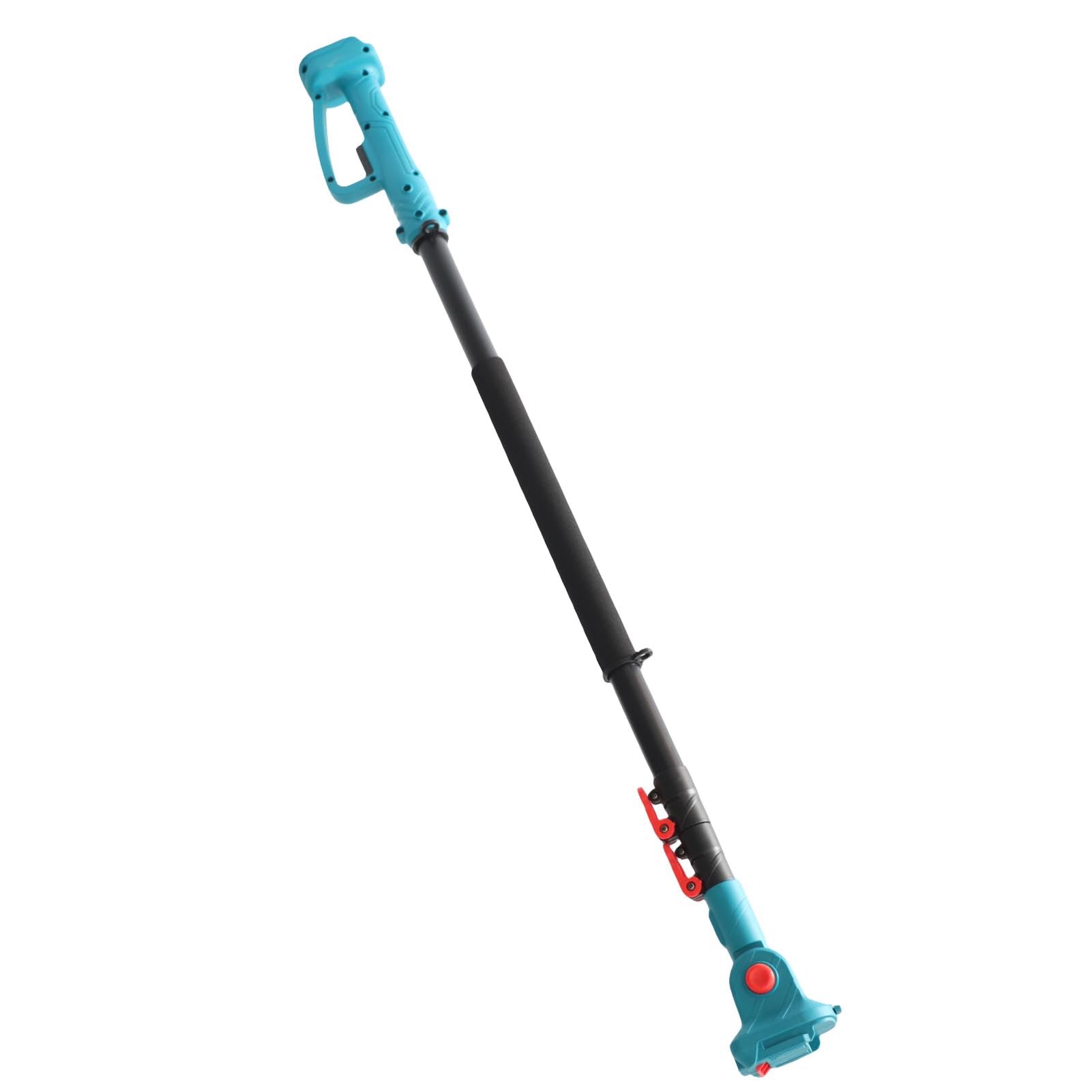 Naroote Asta di Prolunga Regolabile per Potatore Elettrico, Asta da 1,25 a 2,4 M con Blocco Flip e Testa Girevole a 180 Gradi, Lega di Alluminio Leggera, Compatibile con BL1820, BL1830, BL1840