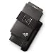 Smart Minimalist Wallet by Archaon - Modern RFID Leather Covered Slim Credit Card Holder Wallets for Men with Gift Box (Noir Black Leather Edition)