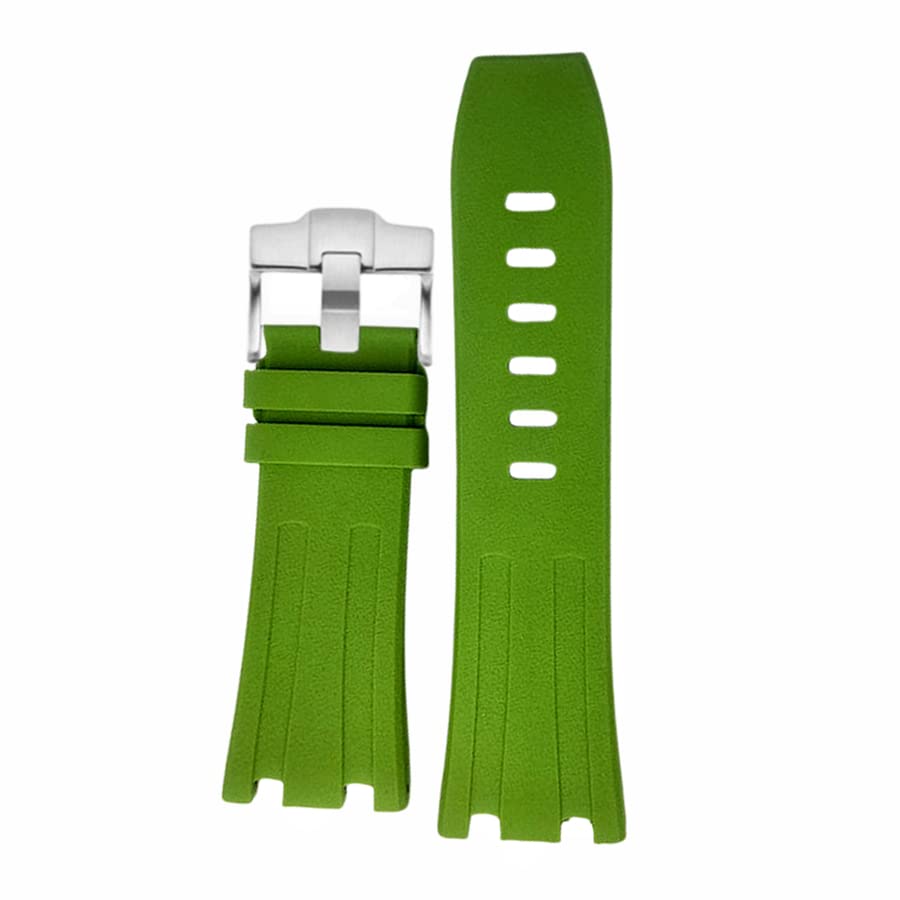 Bracelet silicone 28mm pour montre Audemars | Élégance étanche