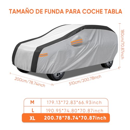 Cubierta exterior 210D Oxford Neverland para proteger tu SUV 2