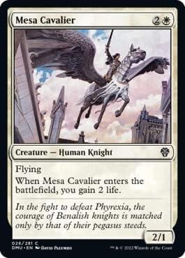 Magic the Gathering - Mesa Cavalier (026) - Lámina - Dominaria United