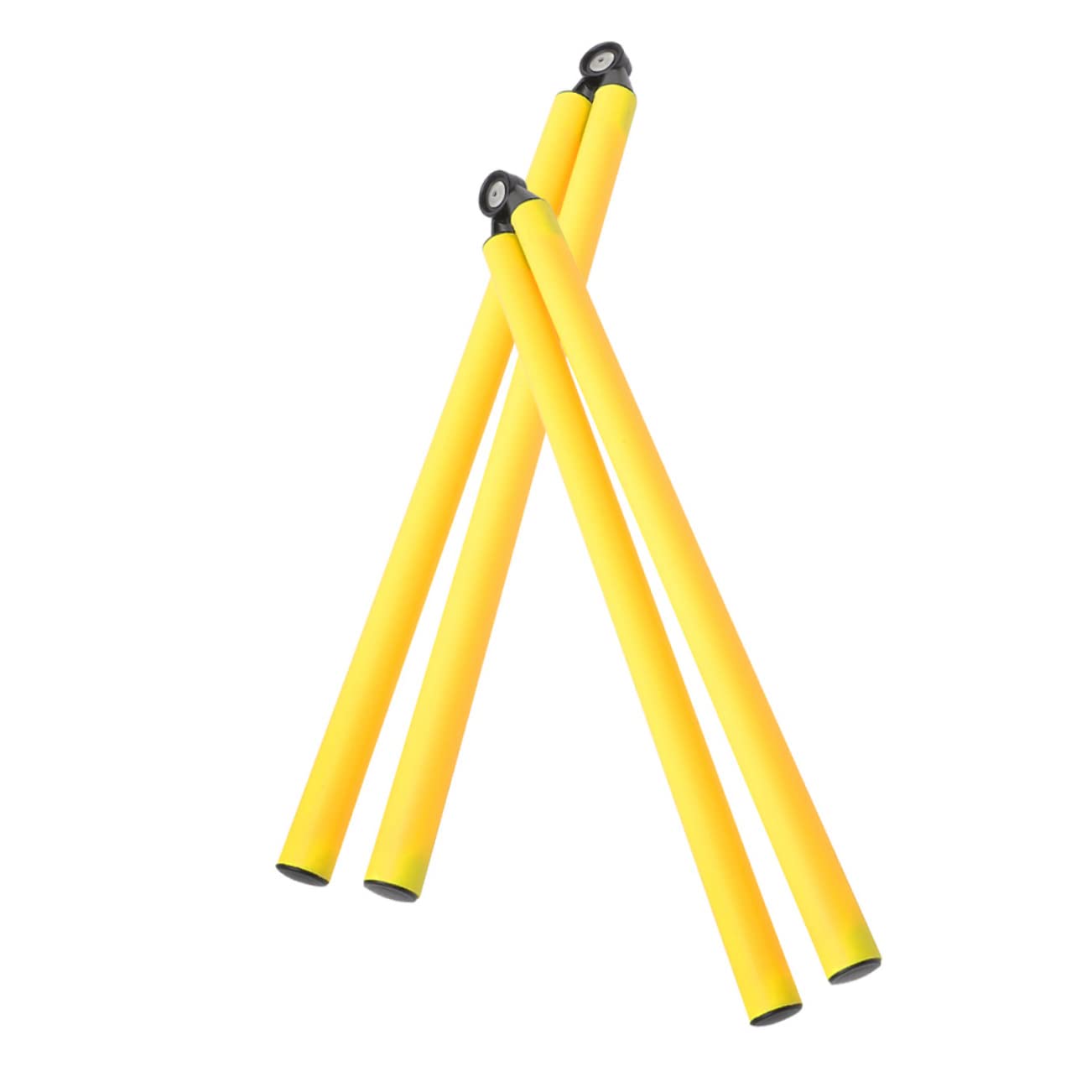 Fußball-Trainings Stange Agility-trainingsgerät Fußballtrainingsausrüstung Agility-stöcke Für Fußball Fußball-Tool Fußball-trainingsstange Fußballstangen Yellow Abs 2st