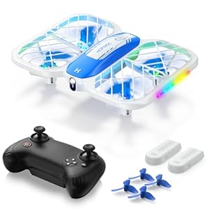 Mini Drone for Kids 8-12, Indoor Drones Kids 6-8, Toys Gifts for Goys 8-10, Beginner Drones with Propeller Protection, Throw to Go, Altitude Hold, 3D Flips and Headless Mode