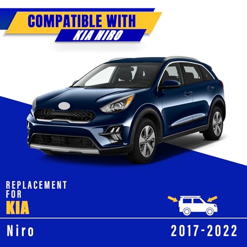 Image of 3 wipers Replacement for 2017-2021 2022 Kia Niro, Windshield Wiper Blades Original Equipment Replacement - 26 inch /16 inch /12 inch (Set of 3) U /J HOOK