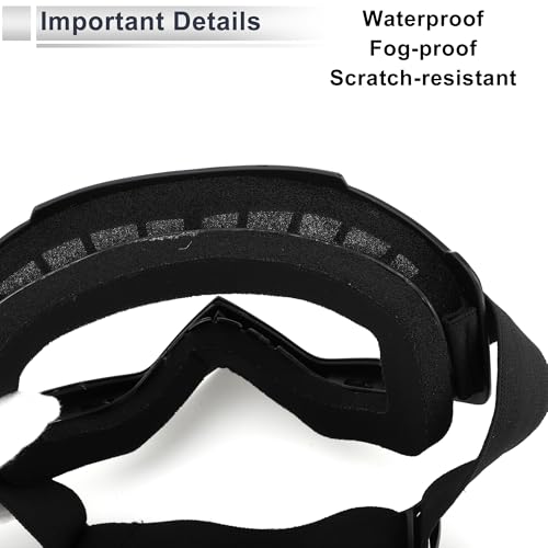 1Pc Universal Motorcycle Goggles Dimmable Sunglasses UV Protection Matte Black Unpainted TPU PC4