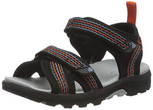 viking Loppa, Unisex-Kinder Slingback Sandalen, Schwarz (Black/Dark Grey 291), 34 EU (2 UK)