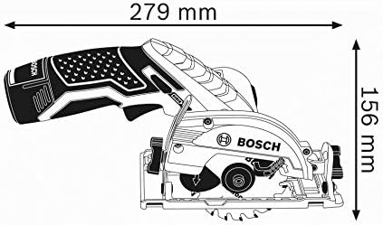 Bosch Professional 06016A1001 GKS 12 V-26 Cordless Circular Saw (Without Battery and Charger) - Carton, 33.8 cm*21.0 cm*13.2 cm